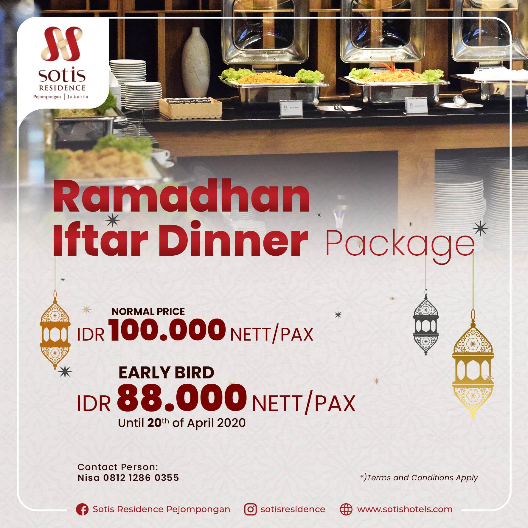 Ramadhan Iftar Dinner Package